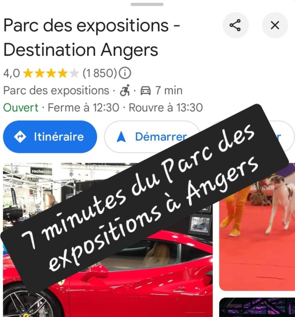 "Chez Lyly Et Juju" Piscine&Sauna Calme 3Chambres Angers Exteriör bild