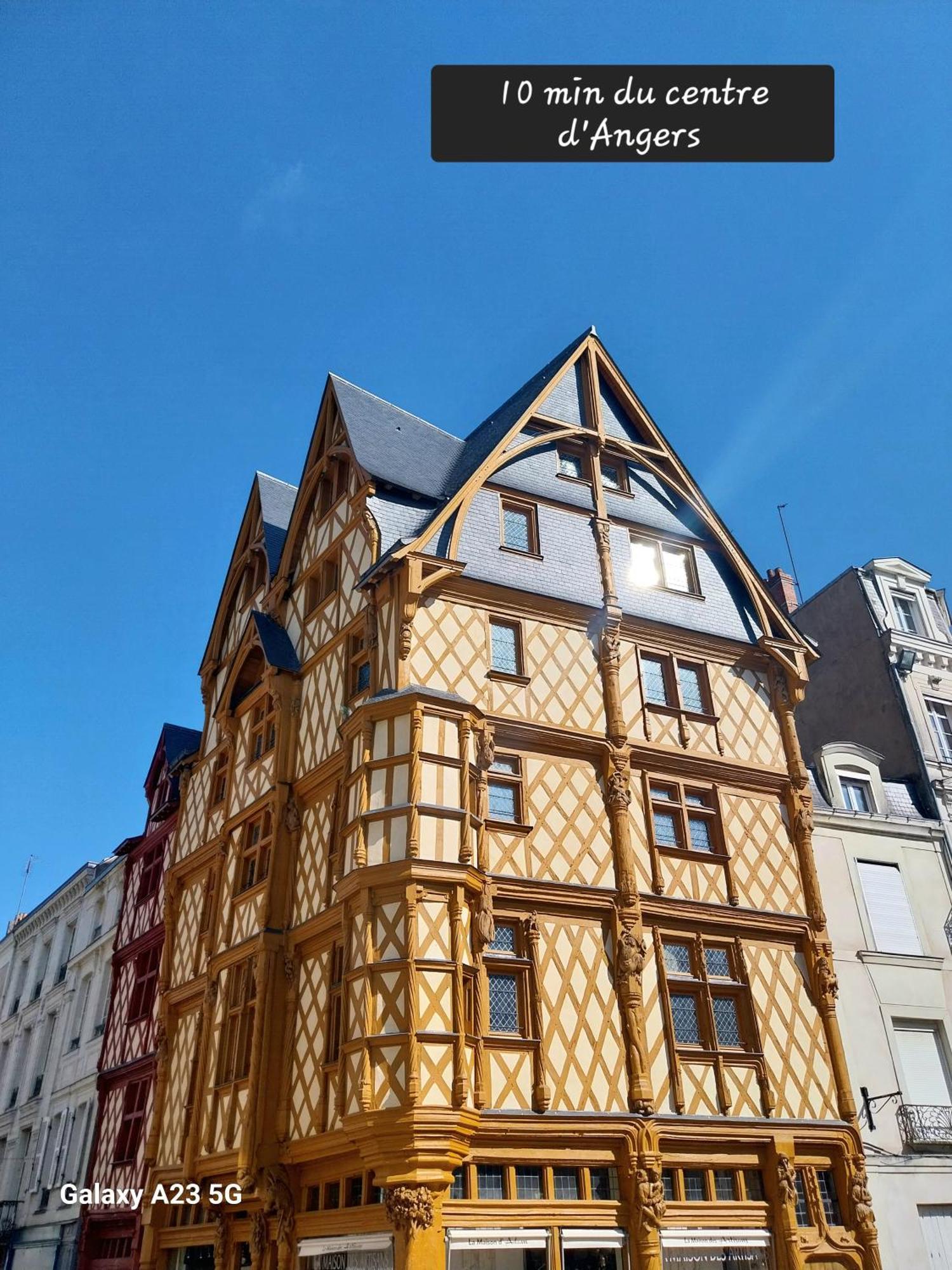 "Chez Lyly Et Juju" Piscine&Sauna Calme 3Chambres Angers Exteriör bild